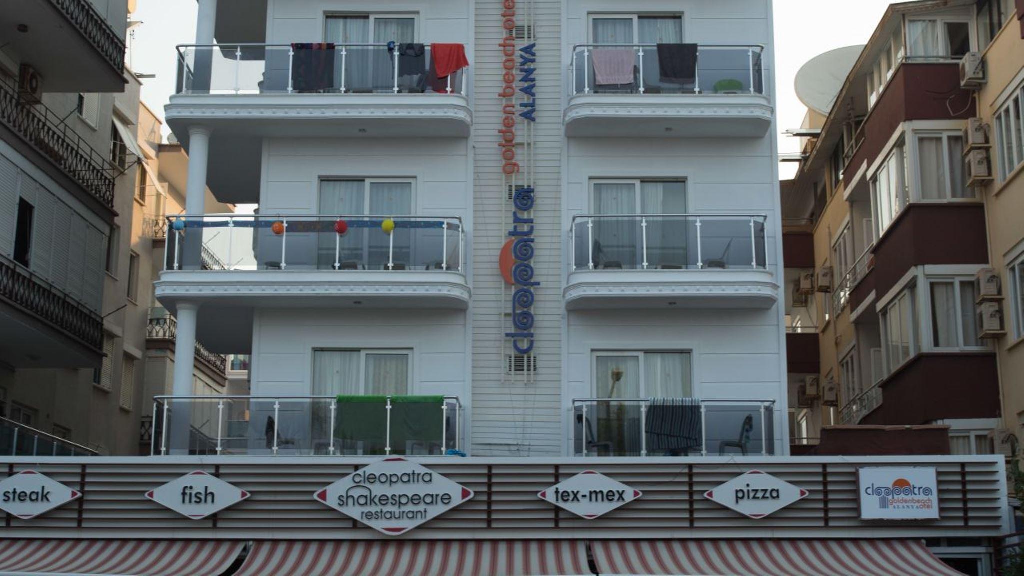 Cleopatra Golden Beach Hotel Αλάνια Εξωτερικό φωτογραφία