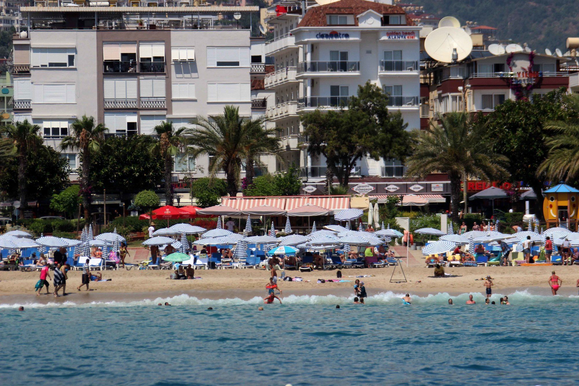 Cleopatra Golden Beach Hotel Αλάνια Εξωτερικό φωτογραφία
